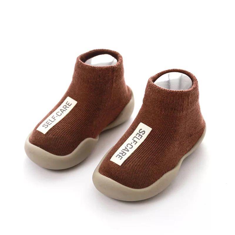 Babyonline(X127)E6รองเท้าเด็กหัดเดินข้อสั้น