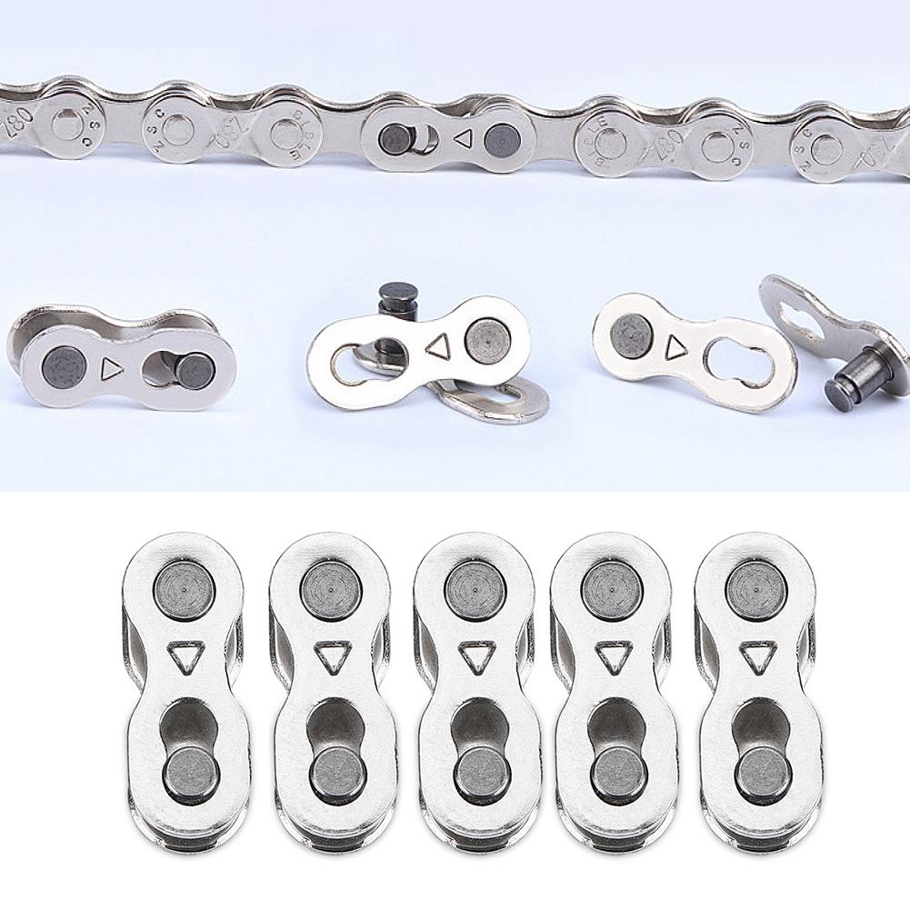 【COD】5 Pairs Heavy Duty Bike Quick Release Chain Mater Link Magic Joint Connector for 8/9/10 Speed