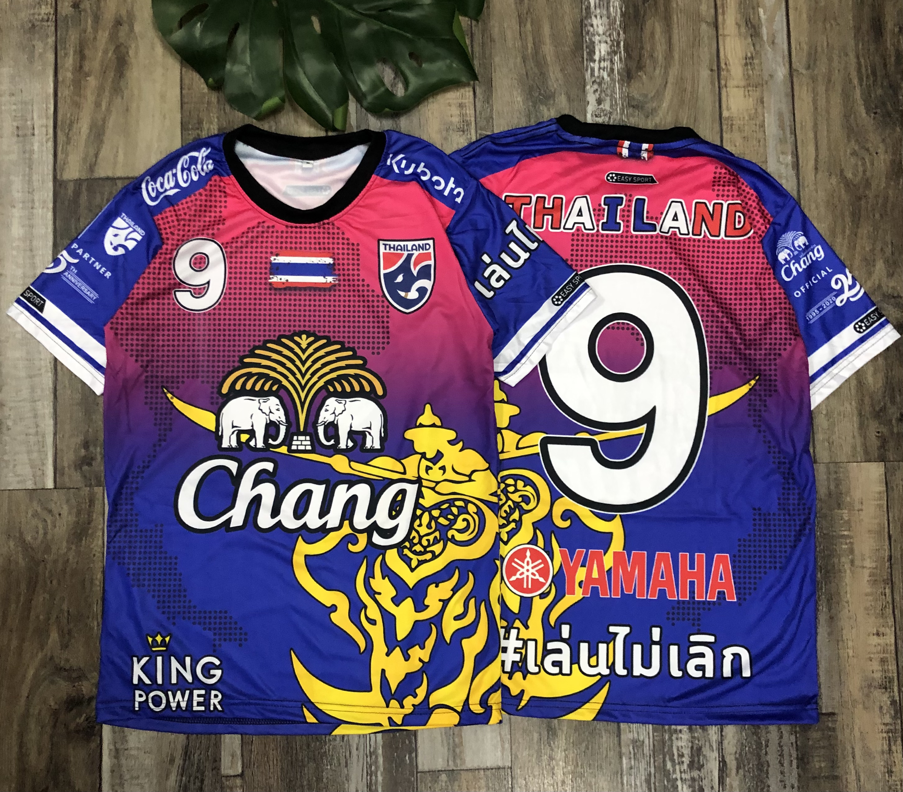 เสื้อกีฬา เสื้อช้าง บอลไทย ช้างศึก เสื้อฟุตบอล ธงชาติไทย โลโก้ช้าง เนื้อผ้าดี ใส่สบาย มีไซส์