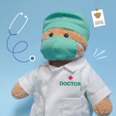 Teddy House: ตุ๊กตาหมีแต่งตัวชุดคุณหมอ พยาบาล (1)