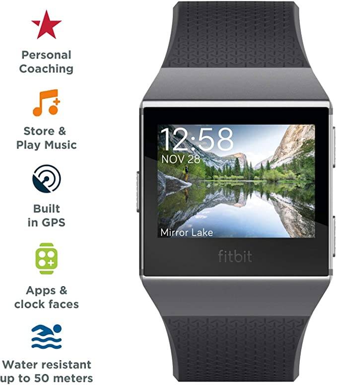 Real and effective 100% Genuine Fitbit Ionic smart watch ราคา 1,989 บาท*ส่งฟรี