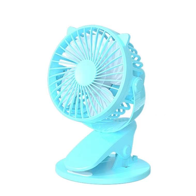พัดลมพกพาแบบหนีบได้ Rechargeable mini fan