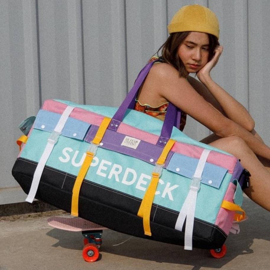 [ พร้อมส่ง ] SUPERDECK กระเป๋าเซิฟสเก็ต กระเป๋าบอร์ด กระเป๋าสเก็ตบอร์ด กระเป๋าใส่เซิฟสเก็ต Surf Skateboard Bag Skate Bag