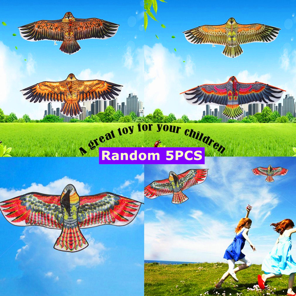 [แฟลชขาย] 1.1 เมตรขนาดใหญ่ Eagle Kite ของเล่นแปลกใหม่ว่าว Eagles Kites บิน 1 ชิ้น-3 ชิ้น-5 ชิ้น-10 ชิ้น