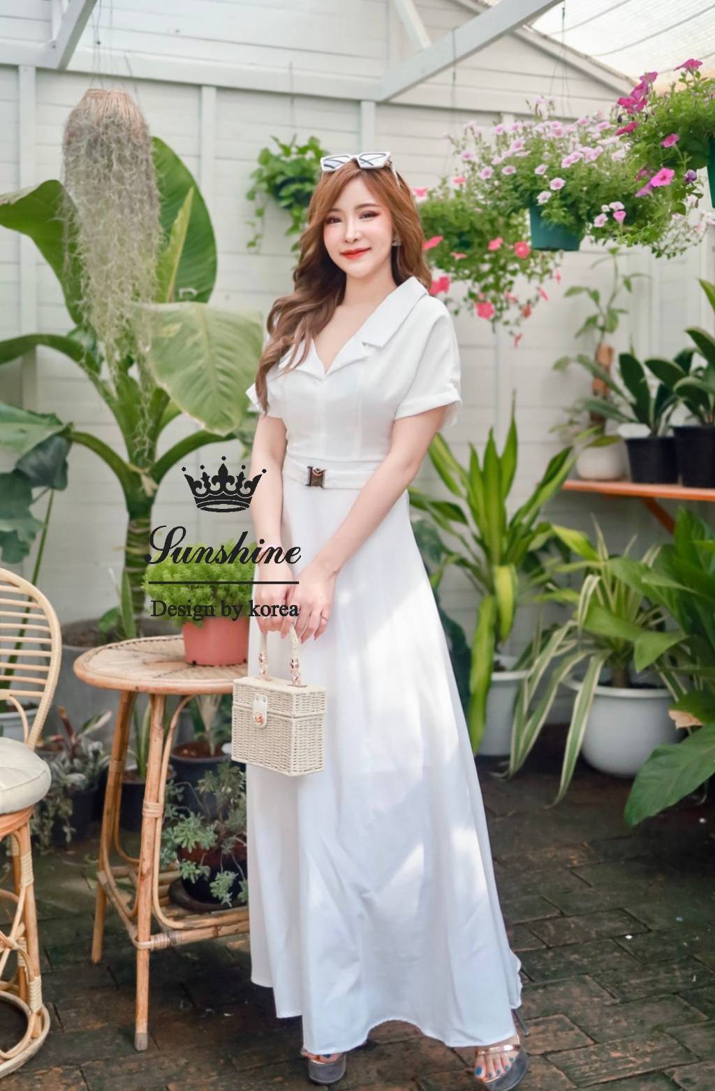 Maxi Dress แม็กซี่เดรสตัวยาวแสนสวย ผ้าลินินผสม  ขอพูดคำเดียวว่าสวยมากและน่ารักสุดๆ.