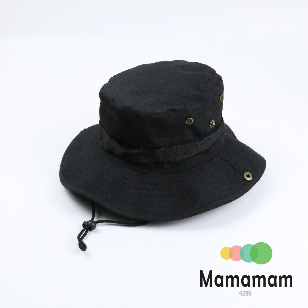 หมวก หมวกเดินป่า หมวกซาฟารี รุ่นผ้าบาง ระบายอากาศดี ใส่กันแดด สวยเท่ห์ ขนาด 56 ซม.