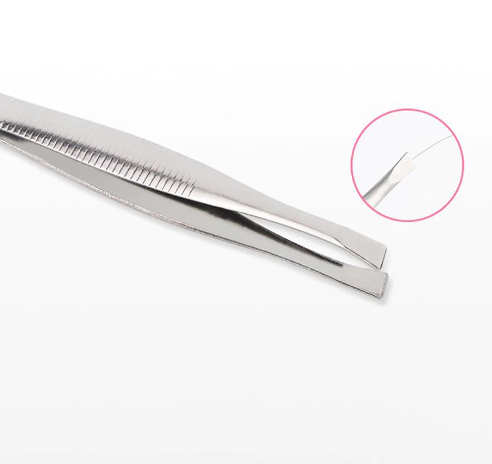 SHIBUITH ที่ถอนขนคิ้ว tweezer ที่ถอนขน แหนบถอนขนคิ้ว stainless อย่างดี