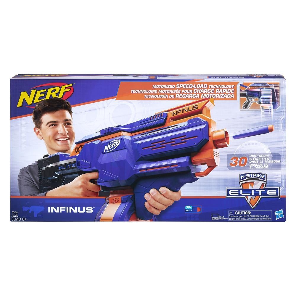 Nerf N-Strike Elite Infinus Nach 30ex ปืนเนิร์ฟ เนิร์ฟ เนิฟ ปืนของเล่น ของแท้ ราคา 3,735 บาท*ส่งฟรี