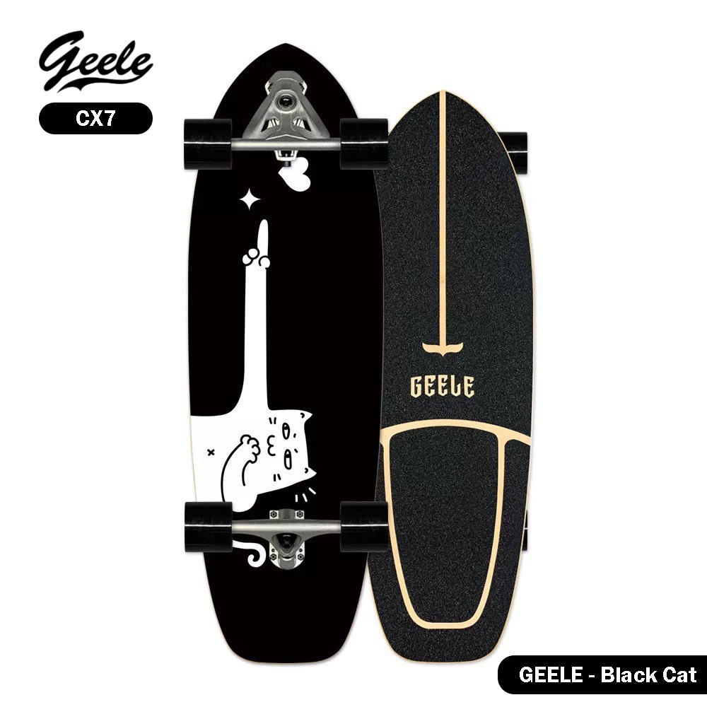 【พร้อมส่ง】Geele Surfskate CX7 surf skateboard เซิร์ฟสเก็ต สเก็ตบอร์ด Surfskate