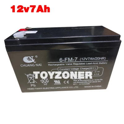 ToyZoner แบตเตอรี่สำหรับรถเด็กไฟฟ้า Battery for Ride on Toy Car 12V7Ah (2)