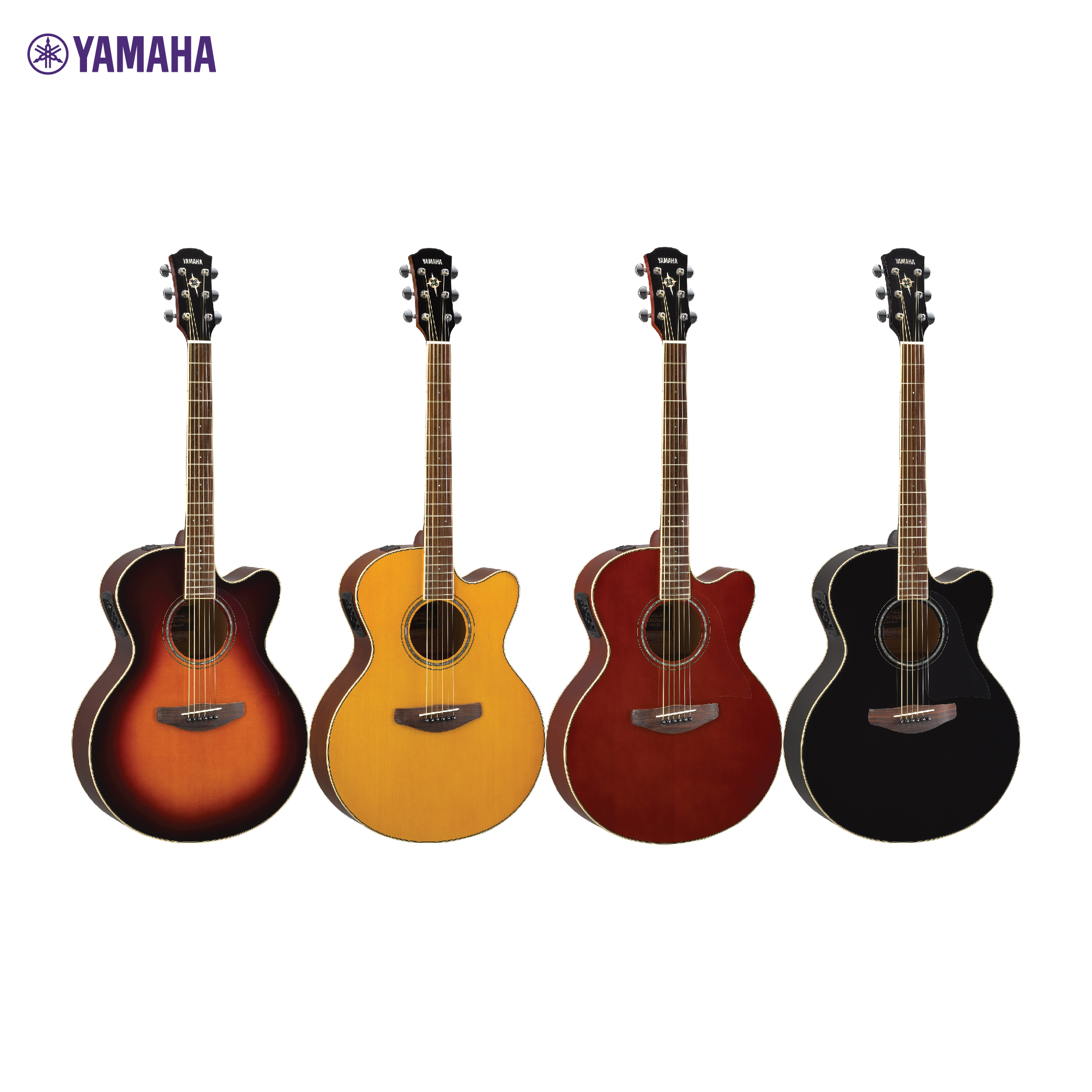 YAMAHA CPX600 Electric Acoustic Guitar กีตาร์โปร่งไฟฟ้ายามาฮ่า รุ่น CPX600 + Standard Guitar Bag กระเป๋ากีต้าร์รุ่นสแตนดาร์ด ราคา 14,000 บาท*ส่งฟรี