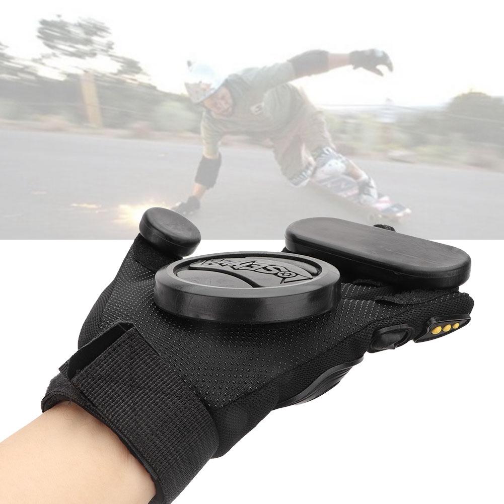 Triple Slider Gloves แผ่นเลื่อน Longboard อุปกรณ์ป้องกันอุปกรณ์ป้องกันกีฬา
