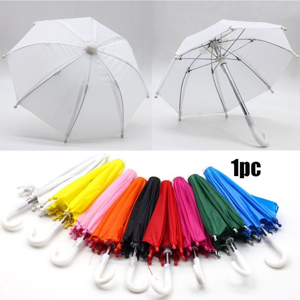 GAOJINDU19 New Style Colorful Clothing Decoration Baby Toy Doll Embellishment Toy Umbrella Mini umbrella Rain Gear
