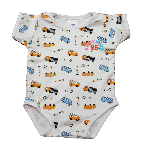 BABYKIDS95 บอดี้สูท เด็ก 0-3 เดือน ชุดเด็ก เสื้อผ้าเด็ก Body suite Romper for Baby or Infant 0-3 months old ( 3M THR )