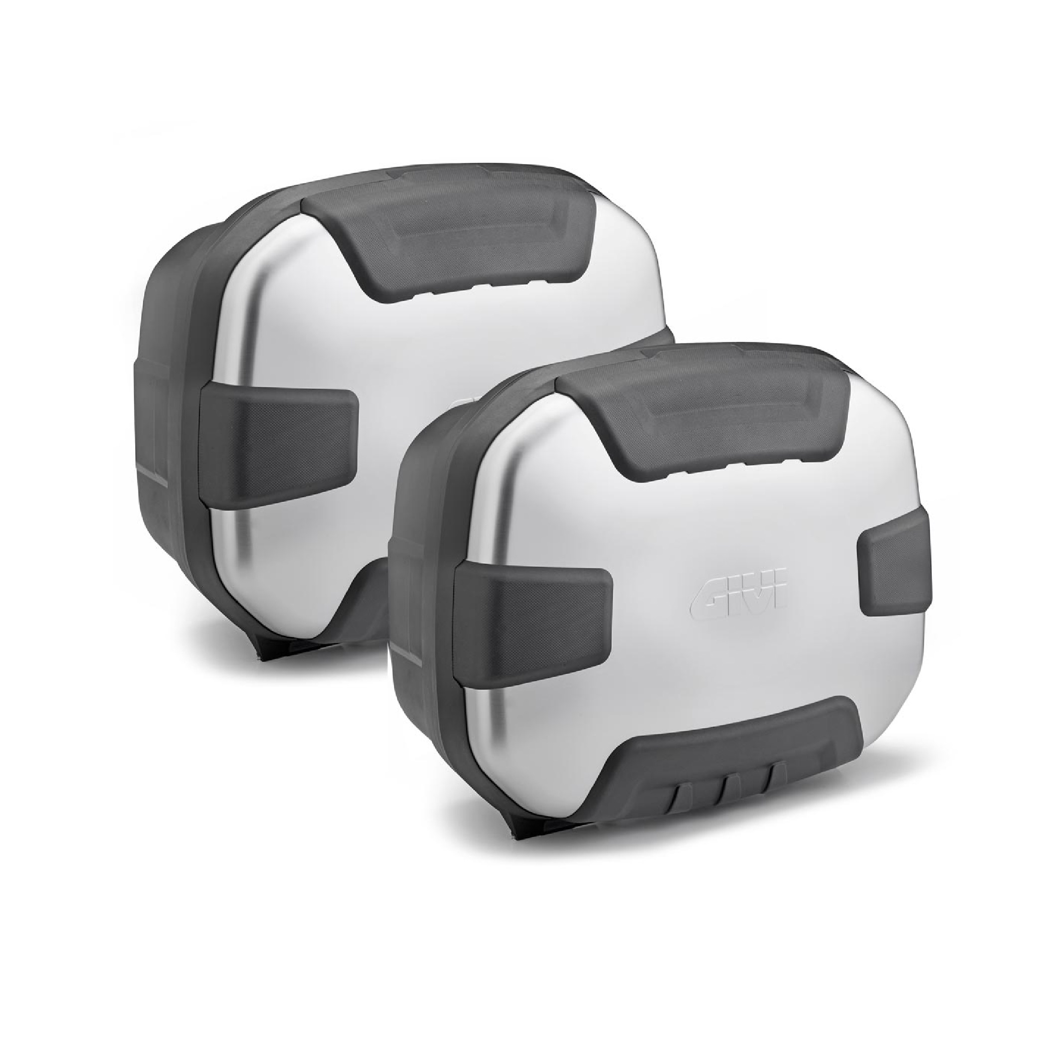 GIVI TRK35PACK2 Trekker II 35L Silver/Black Side Case - กล่องข้างติดรถมอเตอร์ไซค์ ราคา 32,000 บาท*ส่งฟรี