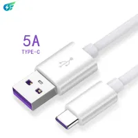 【I ANGEL】 5A type-C data cable type-c charging cable suitable for Xiaomi suitable for Huawei mobile phones1m รองรับการรับส่งข้อมูล