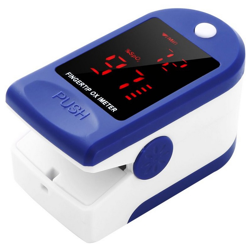เครื่องวัดออกซิเจนปลายนิ้ว SOS plus รุ่น LK87 Fingertip Pulse Oximeter ราคา 499 บาท*ส่งฟรี