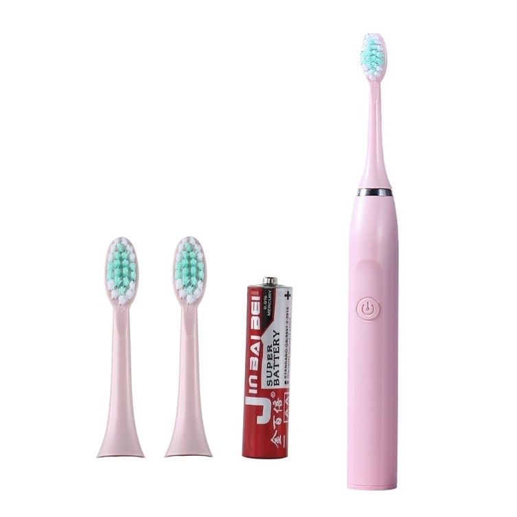 แปรงสีฟันไฟฟ้า กันน้ำ Electric toothbrush สะอาดปลอดภัย ฟันขาวสะอาด ขนแปรงนุ่ม ใช้งานง่าย พกพาสะดวก OMYYSHOP