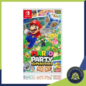 สินค้า Mario Party Superstars Nintendo Switch Game แผ่นแท้มือ1!!!!! (Mario Party 2 Switch)(Mario Party Super Stars Switch)(Mario Party Super Star Switch)(Mario Party Superstar Switch)