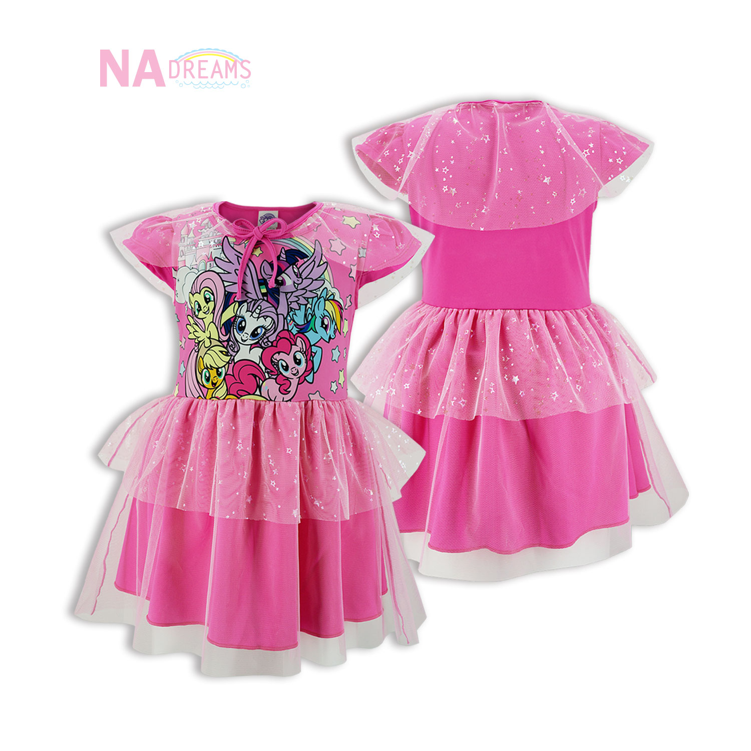 My Little Pony ชุดกระโปรงเด็กหญิง 3 - 5 ปี ชุดเดรสเด็กผู้หญิง โพนี่ My Little Pony จาก NADreams รุ่นเด็กเล็ก ราคา 149 บาท*ส่งฟรี
