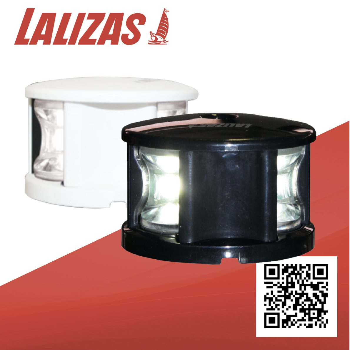LALIZAS FOS LED 12 & 20 All-Round light ไฟรอบทิศ 360o ไฟเรือ ราคา 2,690 บาท*ส่งฟรี