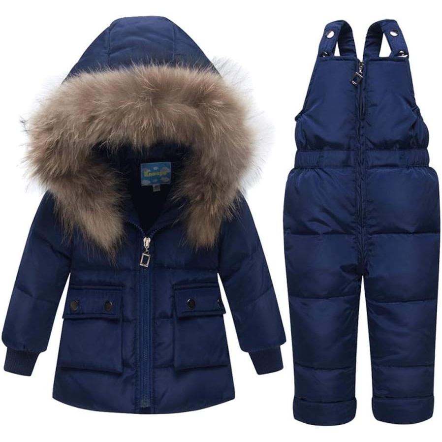 LZD DCOT เด็กชุดสกีฤดูหนาวเสื้อแจ๊กเก็ตแฟชั่นคลุมด้วยผ้า Parkas ทารก J Umpsuit เด็กเสื้อกันหนาวข้นหิมะสวมใส่หลวมชุดเสื้อผ้า (สี: White-Gintama1,ขนาด: 100) ราคา  14,036 บาท*ส่งฟรี