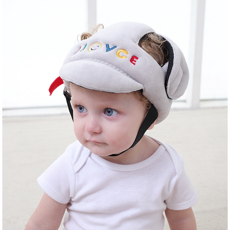 หมวกกันน๊อคเด็ก หมวกกันกระแทกเด็ก สำหรับเด็กวัย 6 เดือน - 5 ขวบ JJOVCE (เก็บเงินปลายทางได้)