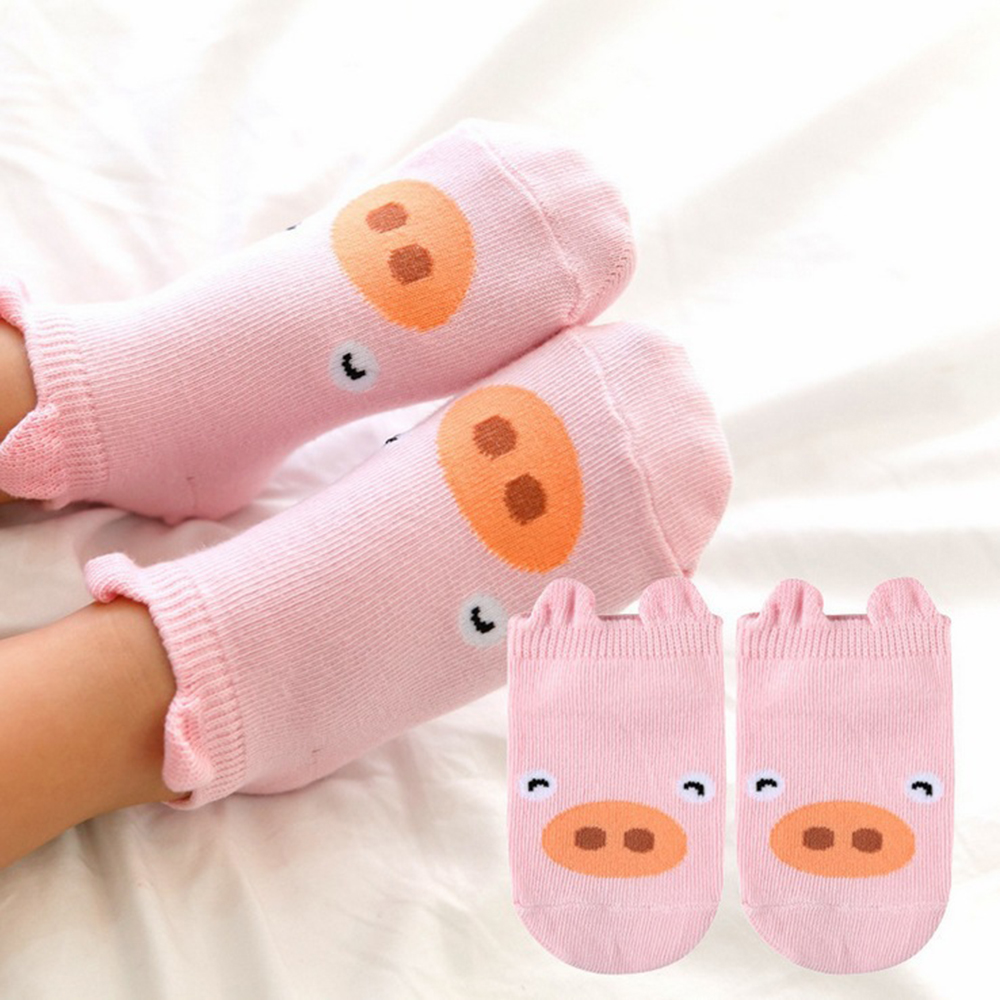 FDSFVDXGS สำหรับ0-2Years ฤดูใบไม้ร่วงทารก Anti-ลื่นการ์ตูนถุงเท้าทารกแรกเกิดพื้นถุงเท้าถุงเท้าสั้น