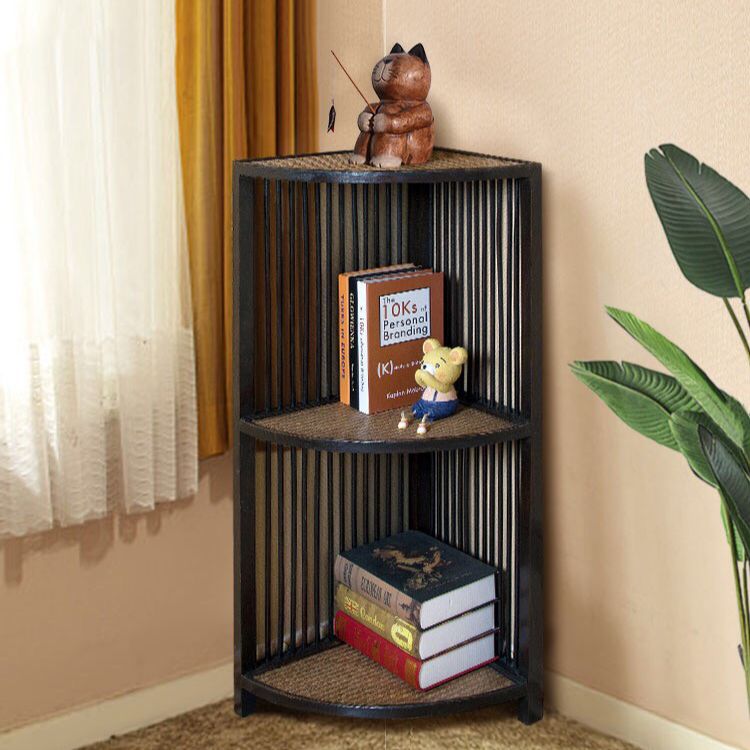 Cabinet corner cabinet triangle corner furniture living room shelf multi-purpose side cabinet bookcase storage compartment rack shelf LuckyThailand ราคา 2,299 บาท*ส่งฟรี