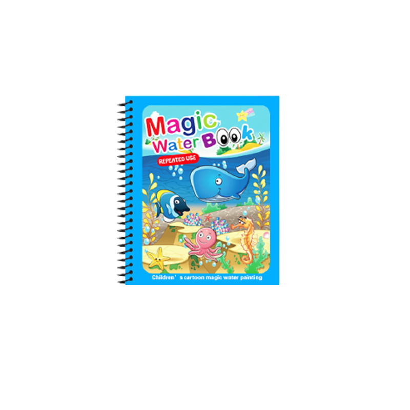 ฺBaby Toy สมุดระบายสี [T053] ด้วยน้ำเปล่า Magic Water Book สีระบายน้ำ สมุดฝึกวาดภาพระบายสี ระบายซ้ำได้ มี 6 แบบ ของเล่นพัฒนาการ ของเล่นเด็ก พร้อมส่ง