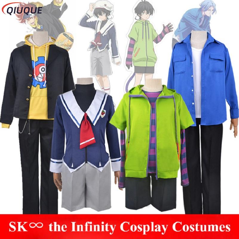 Anime SK8 the Infinity Cosplay Costume Miya Chinen Langa Hasegawa Reki