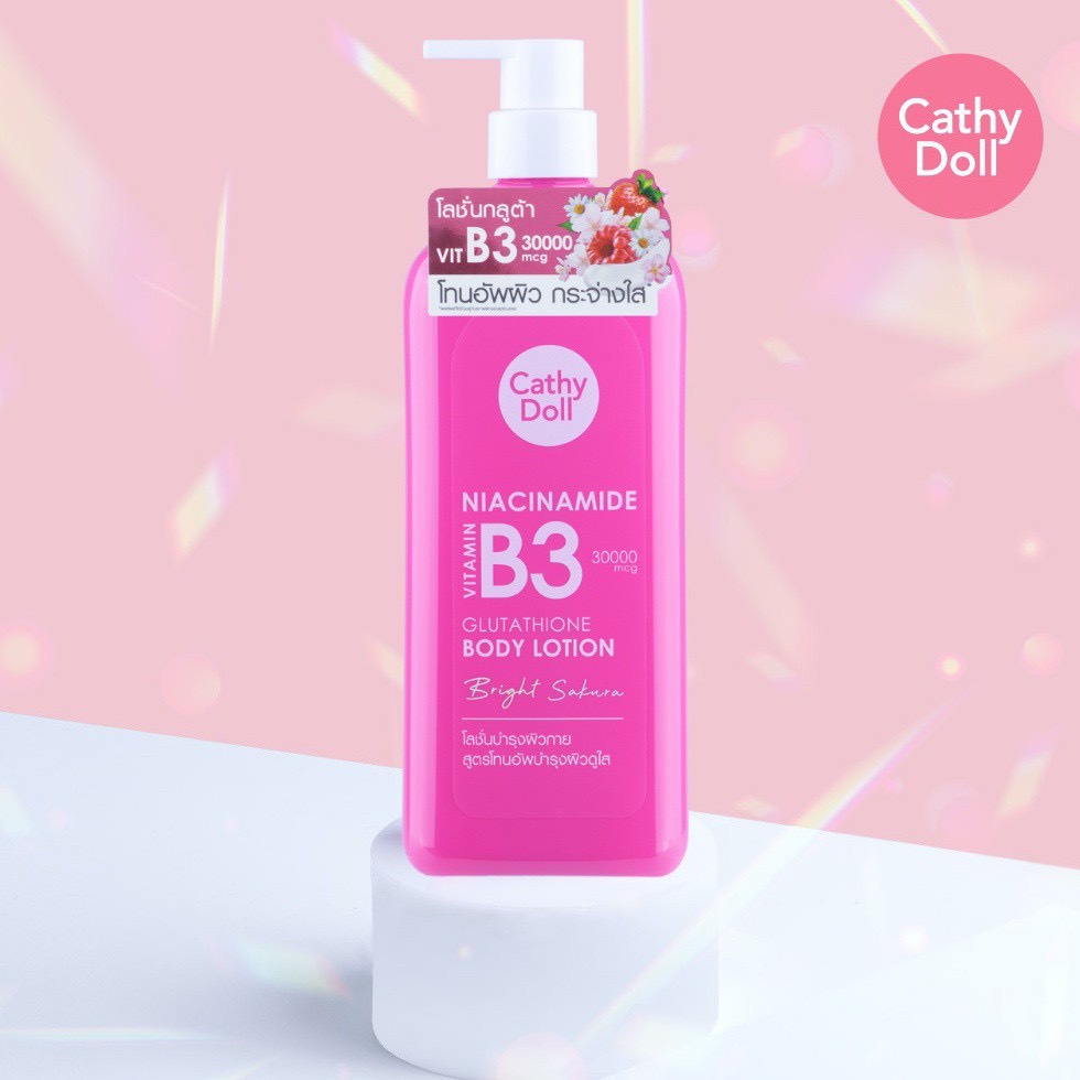 โลชั่นวิตามินB3 Cathy Doll Vitamin Body Lotion 450ml