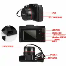 ภาพขนาดย่อของสินค้าDigital Full HD1080p 16X กล้องดิจิตอลกล้องวิดีโอระดับมืออาชีพกล้อง vlogging