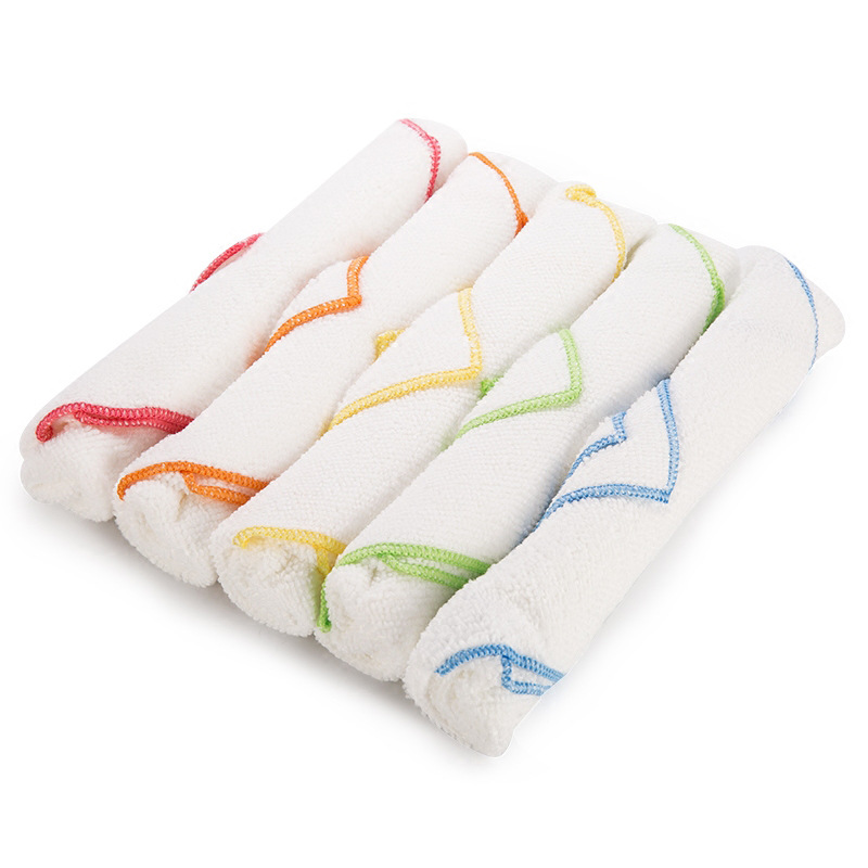 Japanese thickened kitchen detergent dishcloth, 5-pack, water absorbing and lint resistant dishwashing cloth, cleaning cloth Manwun
