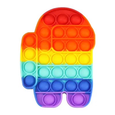 ของเล่น bubble pop เกม ของเล่นเสริมพัฒนาการ Push Pop Bubble Fidget Toy สําหรับเล่นคลายเครียด ของเล่นบีบอัดPOP01 (5)