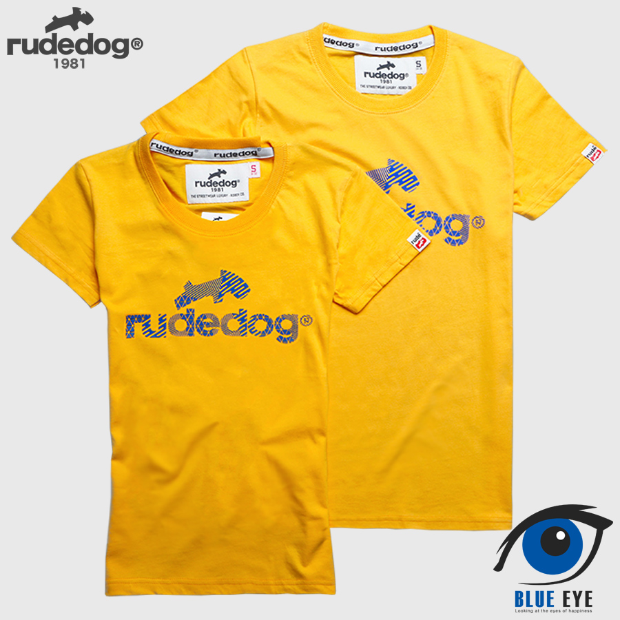 rudedog เสื้อยืดผู้ชาย รุ่น Logo ของแท้ 100%